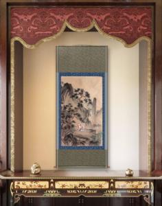 Handcrafted Silk Chinese Landscape <strong>Scroll</strong> Painting <strong>Customized</strong> Art Quality Certified <strong>Wall</strong> Decor - Product Image 1