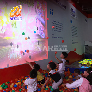 AR แผ่นผนังแบบอินเทอร์แอคทีฟ,ฉายภาพตลกกิจกรรมมหัศจรรย์ในโลกสนามเด็กเล่นแบบอ่อนสำหรับขี่สวนสนุก - Product Image 4