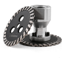 Lame de scie circulaire diamantée de qualité industrielle JDK avec revêtement au nitrure, OEM, pour le découpage de granit, béton, murs et sols
