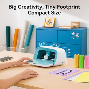 Likcut S501 <span class=keywords><strong>Mini</strong></span> Cutter Vinyl giấy Sticker cắt decal <span class=keywords><strong>Mini</strong></span> Vinyl cắt decal máy cho vật liệu khác nhau - Product Image 5