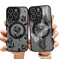 Étui de téléphone portable magnétique rigide de haute qualité pour iPhone 16E Pro Max 17 18