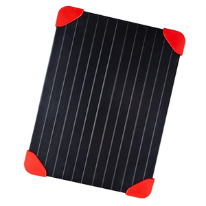 Plateau de décongélation rapide pour aliments congelés, plateau d'eau pour décongeler rapidement les steaks, plaque spéciale en aluminium pour décongeler rapidement la viande - Product Image 5
