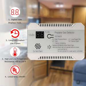 Détecteur de <span class=keywords><strong>gaz</strong></span> propane <span class=keywords><strong>pour</strong></span> VR 85dB <span class=keywords><strong>Alarme</strong></span> forte DC 12V, Mini <span class=keywords><strong>alarme</strong></span> compacte <span class=keywords><strong>pour</strong></span> remorque, <span class=keywords><strong>camping</strong></span>-<span class=keywords><strong>car</strong></span>, autocar - Product Image 4