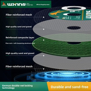 Wilkis W2457B Schneidemaschine Schneidscheibe 405mm Große Schleifscheibe Edelstahl Metall Polierscheibe Sägeblatt - Product Image 4