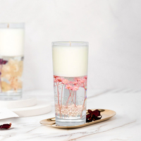 Kristall gel Wachs Blumen blume Gelee Wachs Duft kerzen