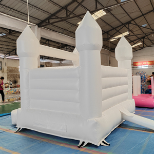 Jeu de pelouse de jardin de <span class=keywords><strong>mariage</strong></span> de maison de rebond d'air extérieur pour enfants avec château gonflable de trampoline de projet pour des enfants - Product Image 6