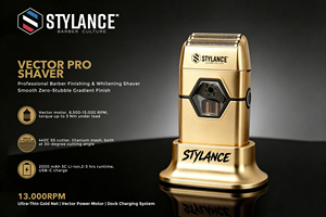 Afeitadora de Silicona Stylance <span class=keywords><strong>Vector</strong></span>, Cortadora de Pelo Profesional, 2000mAh, 13000 RPM, Modelo DR01, Peso 240g - Product Image 3
