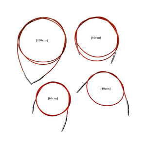 Outils de tricotage, aiguilles à tricoter, aiguilles circulaires détachables en acrylique transparent, aiguilles à boucle interchangeable, lot de <span class=keywords><strong>12</strong></span>, emballage en PU - Product Image 4