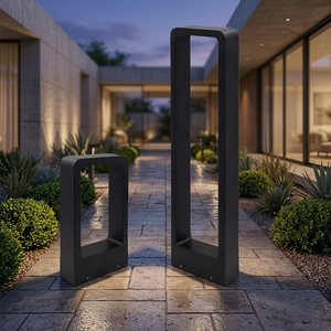 Lámpara de Jardín para Exteriores, Farola de Calle, Columna de Paisaje, IP65, Aluminio, LED Eléctrico, Impermeable, Moderna, Sencilla, para Parque - Product Image 5