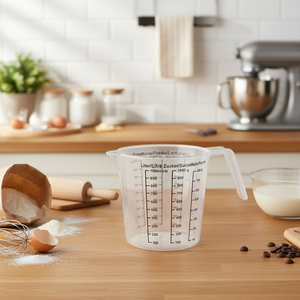 CASAMAX WL AT-7104A Bilancia da Cucina in Plastica da 1L, Ecologica, Resistente, Classica, Moderna, Premium, Elegante, Portatile, Creativa, di Lusso - Product Image 3