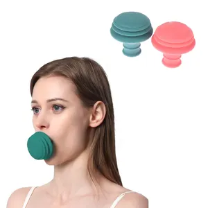 Facial Muscle Exerciser For Firming Skin for Women Face Neck and Jaw Portable Silicone Facial Exercise Machine