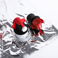 Sachet d'emballage personnalisé en aluminium recyclable 3L 5L, pochette souple Doypack pour distributeur de boissons liquides