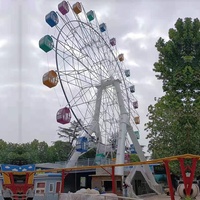 Roue Wonder en acier de 38m à vendre manèges de parc d'attractions en plein air et centres commerciaux 30 ans d'expérience dans la fabrication de grandes roues
