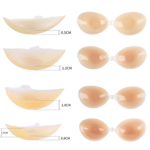 Transparenter Silikon kleber BH Sexy Invisible Fashion Forms Enhancers mit drahtloser Unterstützung Wieder verwendbare Stick-On Boy shorts - Product Image 2