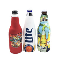 Prix de gros – Protège-bouteille de bière personnalisé – Refroidisseur de canettes en acier inoxydable par sublimation – Protège-canettes de bière en néoprène