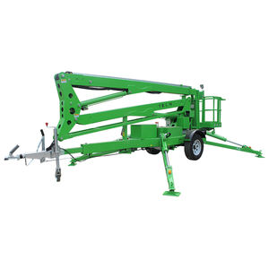 Laba-laba teleskopik roda tangga Trailer pemetik ceri elektrik kapasitas 16m 300kg - Product Image 4