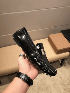 Zapatos Oxford con Parte Superior de Cuero Vacuno de Grano Completo, Entresuela de Goma/Látex Espumado, Suela de Goma y Forro de Tela de Grano Completo para Todas las Estaciones - Product Image 4