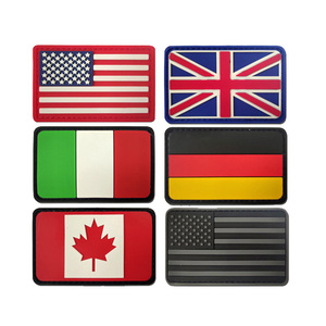Patch en PVC personnalisé, patch en caoutchouc gaufré, logo tendance, patch en PVC à fermeture auto-agrippante - Product Image 2