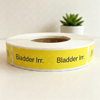 Étiquettes médicales personnalisées, autocollants de classification des cathéters, marquage des tubes de drainage, logo, code-barres, PVC, vinyle, résistant à la chaleur, imperméable