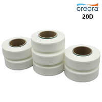 Fil de Spandex Nu Semi-Translucide Creora 20D Grade AB Haute Ténacité, Livraison Rapide Direct Usine Chine