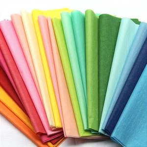 Toptan 14-17 GSM Renkli Su Geçirmez Özel Mendil Ambalaj Kağıdı Hediye Paketleme için Özel Logolu Yapraklar/Rulolar - Product Image 1