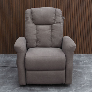 Chaise <span class=keywords><strong>inclinable</strong></span> électrique confortable rembourrée en tissu moderne pour personnes âgées avec assistance debout - Product Image 2