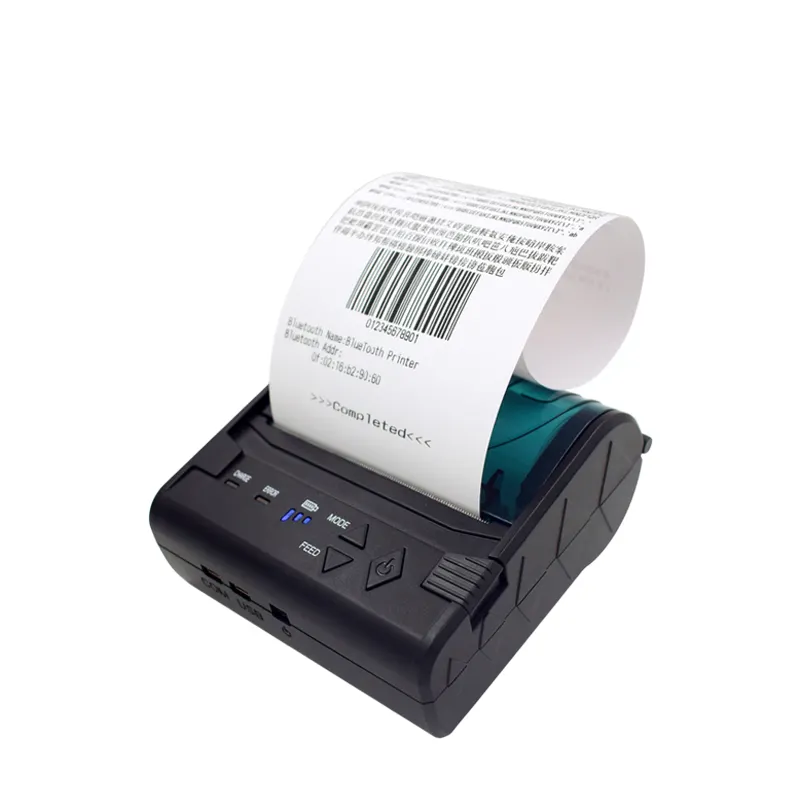 80 mm Mini Wireless Printer Machine Billing Check 80mm Portable Citizen Thermal Printer for POS Support BT Wifi