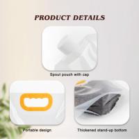 Usine 5L 10L 20L pliable Kangen porte-eau Logo personnalisé pochette extensible stockage pliable bec pochette avec sac en plastique