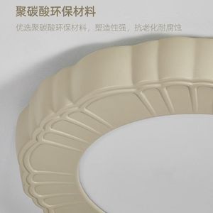 Lámpara de Techo LED Minimalista Moderna Nórdica, Estilo Francés, Iluminación Creativa Personalizada para Dormitorio Principal - Product Image 2