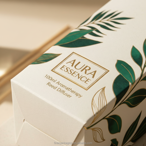 Boîte d'emballage en carton blanc avec logo personnalisé imprimé pour flacon compte-gouttes de sérum pour soins de la peau - Product Image 4