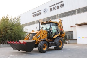 Grúa Versátil para Levantar y Transportar Materiales Pesados en Obras de Construcción, Retroexcavadora de Servicio Pesado con Capacidad de Cucharón de 1.m3 - Product Image 5