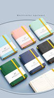Deli — couverture rigide portable A7/A6, mini-bloc-notes portable, fournitures de papeterie de bureau
