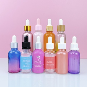 Personaliza tu Aceite Esencial de Color de 30ml, Suero Capilar Color Macaron en Botella de Vidrio con Gotero de 1oz para Envases Cosméticos - Product Image 1