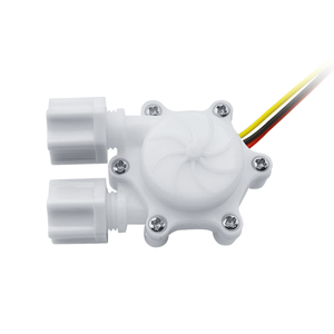 빠른 설치 수류 측정기 DN6 유량계 고정밀 공장 터빈 유량 센서 가격 - Product Image 2