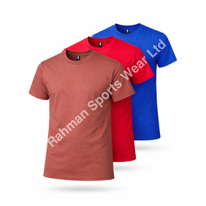 Camisetas de Manga Corta para Hombre, 100% Algodón Orgánico, Tejido de Punto Sólido, Ecológicas, Tela de 220 GSM, Lisas, Listas para Imprimir, Hechas en Bangladesh - Product Image 2