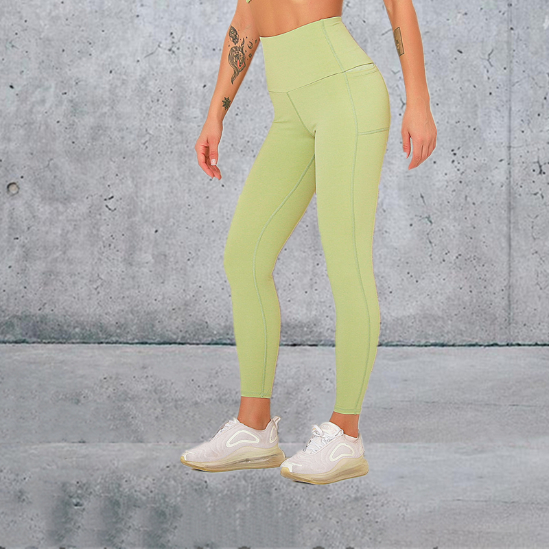 Popular New arrived Fashion Modern Breathable Workout Clothing Women Active Wear Yoga  Pants 4 colors Popular