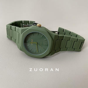 Reloj de Cuarzo Vintage con Esfera Grande en Color Dopamina, Elegante y Refinado, Reloj de Cuarzo para Mujer a la Moda, Transmisión en Vivo - Product Image 4