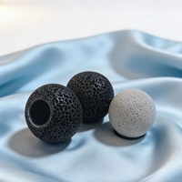 Capuchon à sertir rond volcanique de 15 mm, couvercle de remplacement universel pour flacons cosmétiques et de parfum en verre – Vente en gros