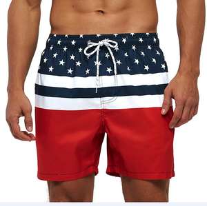 カスタムストックホットセール品質クイックドライソリッドナイロンカジュアルスポーツウェアアバブニービーチサーフボードショーツスイムトランクス - Product Image 5