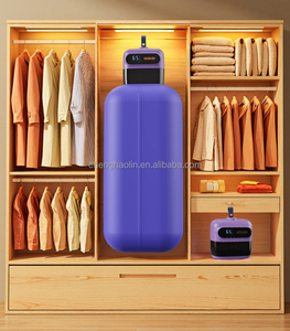 Séchoir à linge pliable mini avec chauffage rapide PTC pour les voyages et les dortoirs, sécheuse à vêtements portable et peu encombrante - Product Image 1