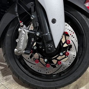 อะไหล่รถมอเตอร์ไซค์ยามาฮ่า <span class=keywords><strong>Xmax</strong></span> 300 ชุดดิสก์เบรกหน้า Brembo Connect Code อะไหล่ตัวถังอื่นๆ <span class=keywords><strong>จาน</strong></span>เบรกขนาด 300 มม. - Product Image 4