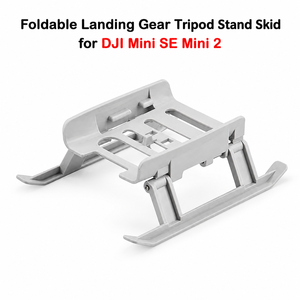 Soporte de aterrizaje plegable de ABS para drones <span class=keywords><strong>Mini</strong></span> 2/<span class=keywords><strong>Mini</strong></span> <span class=keywords><strong>SE</strong></span>, trípode de altura extendida, protector de patas, accesorio de soporte - Product Image 1