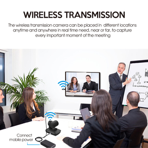 <b>Wireless</b> Conference Room Camera 1080P 10X Optical Voice Tracking PTZ With Built-in Microphone MW2024 Conference Camera Ptz Confe - Product Image 6
