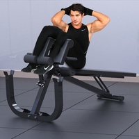 Support d'haltères pour entraînement, Équipement de fitness à domicile, Chaise romaine, Banc de musculation, Chaise d'entraînement