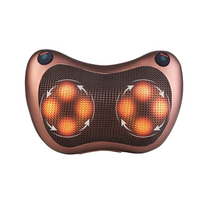 Neues Design elektronisches Massagekissen Shiatsu tiefknöchtiger Nackenrücken-Massagekissen 8 Walzen mit Wärme für Auto, Zuhause - Product Image 1