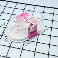 Vente en gros Conteneur pour pâtisserie de qualité alimentaire PET pour le stockage des desserts Gâteau au fromage Boulangerie Biscuits 2 compartiments Promotion de gâteau