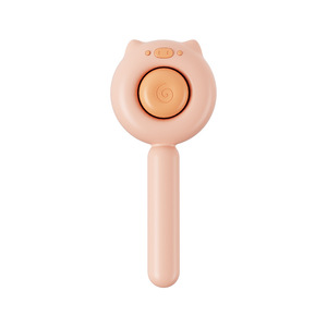 Aiwo <b>Pet</b> Comb Stainless Steel Self Cleaning Cat Dog <b>Brush</b> Pink Pig Design Grooming Tool - Product Image 5