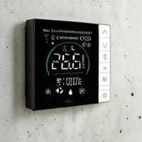 Thermostat tactile LCD Carrier THT pour ventilo-convecteur 2 ou 4 tuyaux, contrôleur intelligent CVC