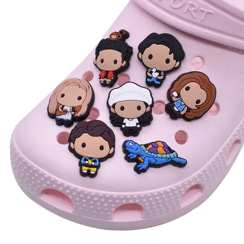 Customized 2022 New Style Designer Charms For Crocs Cartoon Assorted Crocs Charms Kids Birthday Gifts Croc Shoe Charm