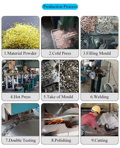 Disque de coupe diamanté sinterisé à chaud de qualité industrielle, technologie OEM Arix, JOWIN HST, certifié ISO9001, pour béton/armature - Product Image 5